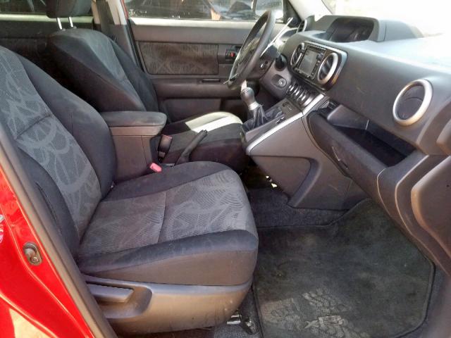 JTLZE4FE0EJ061891 - 2014 TOYOTA SCION XB 红色 照片 5