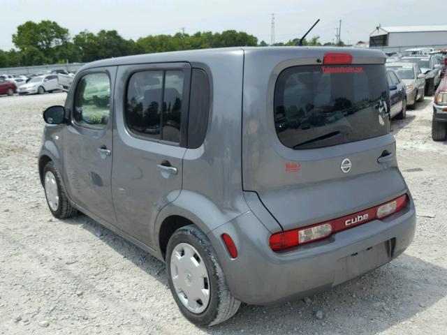 JN8AZ2KRXAT168153 - 2010 NISSAN CUBE BASE GRAY photo 3