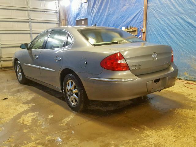 2G4WC582881136912 - 2008 BUICK LACROSSE C GRAY photo 3