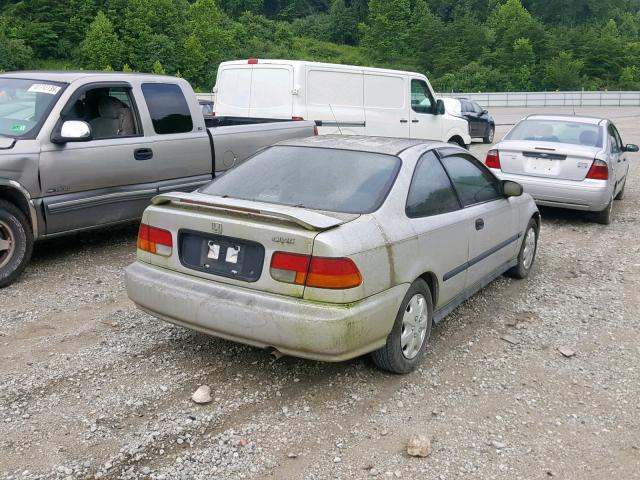 1HGEJ6123TL063541 - 1996 HONDA CIVIC DX SILVER photo 4