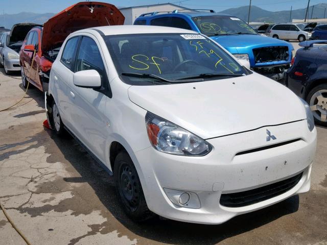 ML32A3HJ1FH036801 - 2015 MITSUBISHI MIRAGE DE WHITE photo 1