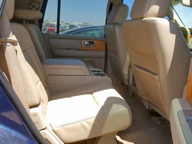 5LMFU28547LJ05460 - 2007 LINCOLN NAVIGATOR ლურჯი ფოტო 6