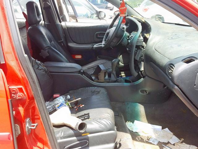 1G2WP52K5XF231263 - 1999 PONTIAC GRAND PRIX RED photo 5