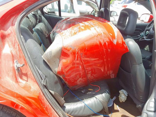 1G2WP52K5XF231263 - 1999 PONTIAC GRAND PRIX RED photo 6