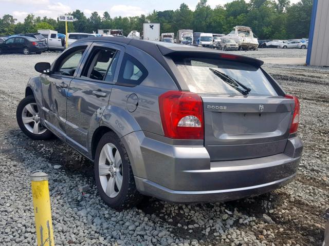 1C3CDWDA6CD532216 - 2012 DODGE CALIBER SX GRAY photo 3