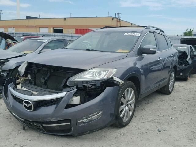 JM3TB38A480147303 - 2008 MAZDA CX-9 GRAY photo 2