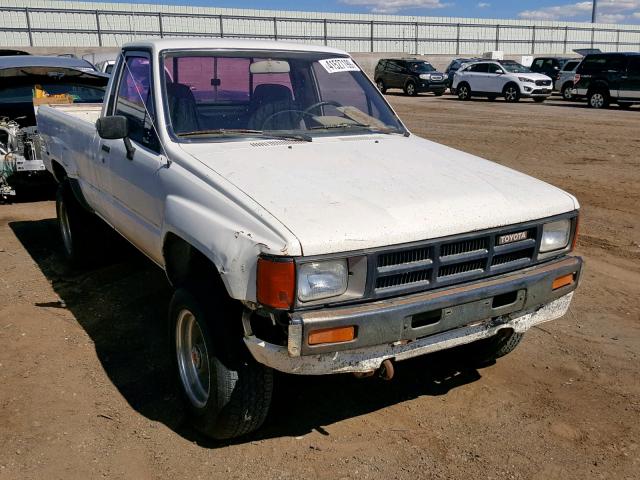 JT4RN65D8F5081798 - 1985 TOYOTA PICKUP RN6 WHITE photo 1