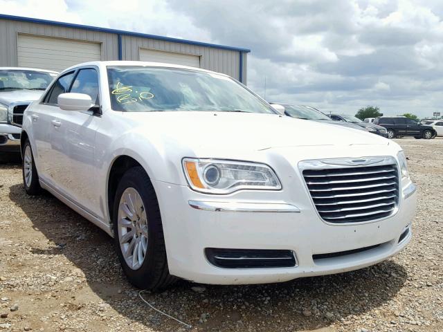 2C3CCAAG9EH276500 - 2014 CHRYSLER 300 WHITE photo 1