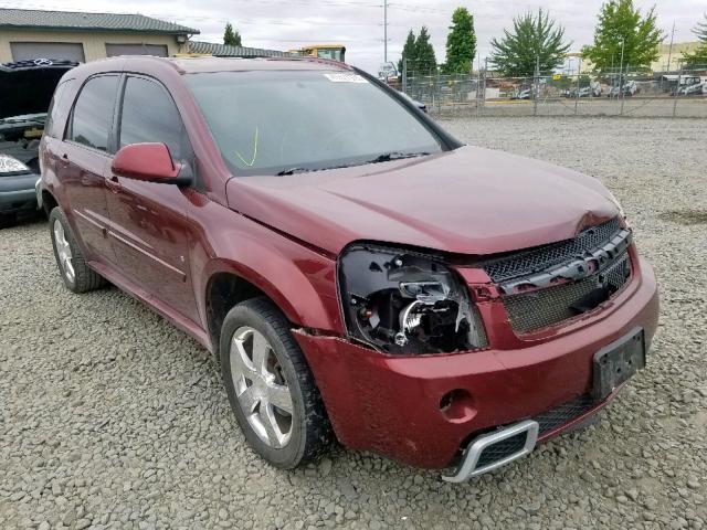 2CNDL037996212624 - 2009 CHEVROLET EQUINOX SP MAROON photo 1