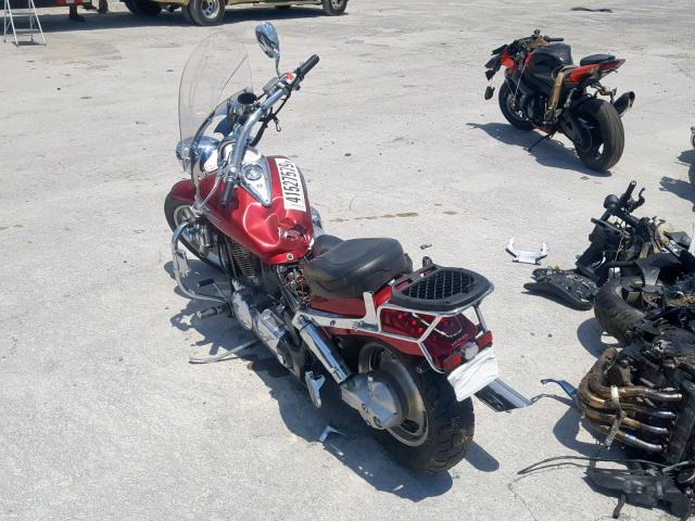 1HFSC55064A002377 - 2004 HONDA VTX1300 C RED photo 3