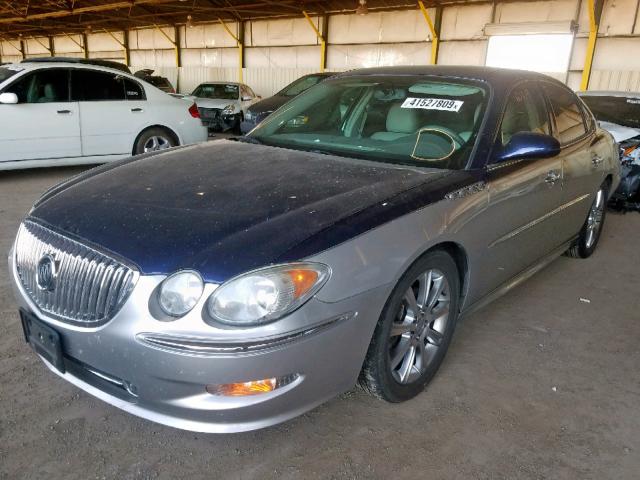 2G4WN58C181198932 - 2008 BUICK LACROSSE S TWO TONE photo 2