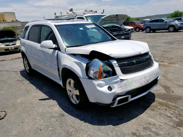 2CNDL937386325035 - 2008 CHEVROLET EQUINOX SP WHITE photo 1