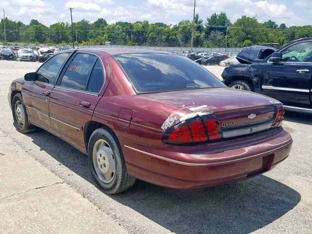 2G1WL52MXX9249090 - 1999 CHEVROLET LUMINA BAS Bordo foto 3