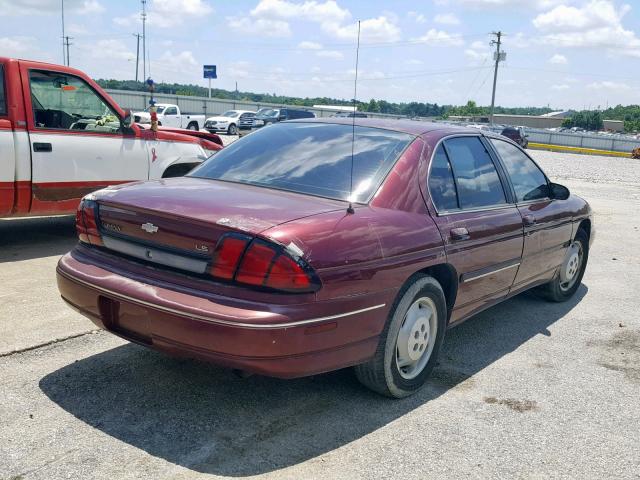 2G1WL52MXX9249090 - 1999 CHEVROLET LUMINA BAS Bordo foto 4