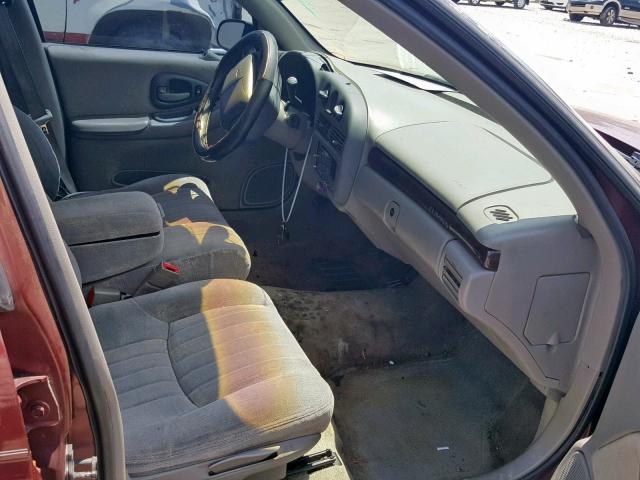 2G1WL52MXX9249090 - 1999 CHEVROLET LUMINA BAS Bordo foto 5