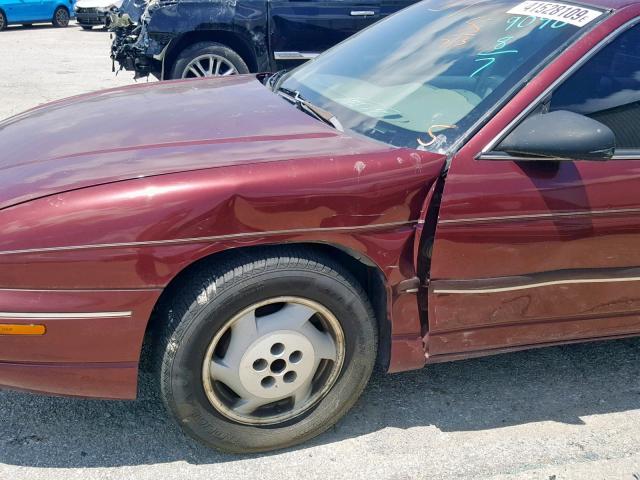 2G1WL52MXX9249090 - 1999 CHEVROLET LUMINA BAS Bordo foto 9