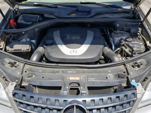 4JGBB86E67A162820 - 2007 MERCEDES-BENZ ML 350 SILVER photo 7