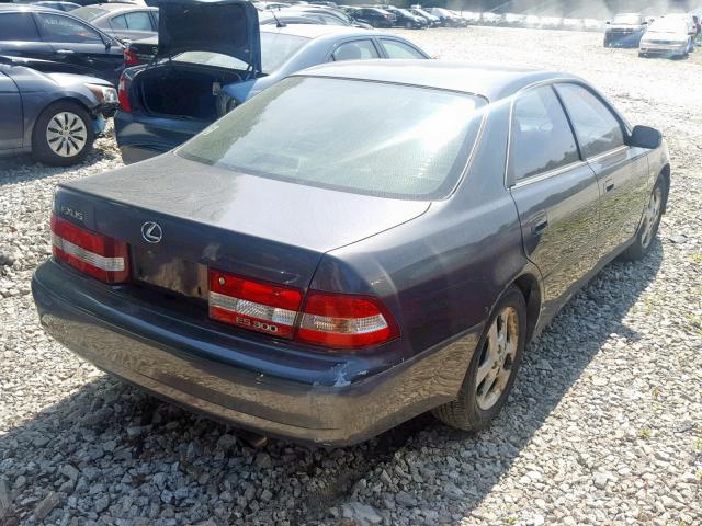 JT8BF28G4Y0247424 - 2000 LEXUS ES 300 GRAY photo 4