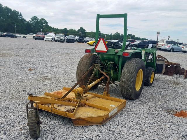 M00870B115216 - 1992 JOHN DEERE TRACTOR GREEN photo 4