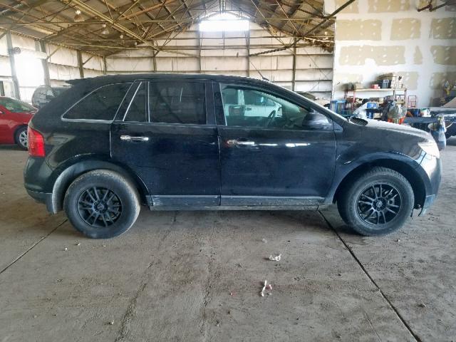 2FMDK3JC4BBB48347 - 2011 FORD EDGE SEL BLACK photo 9