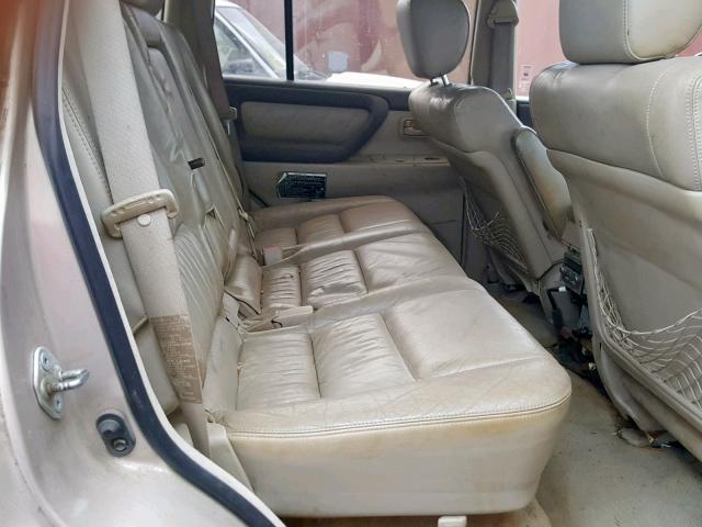 JTEHT05J332034000 - 2003 TOYOTA LAND CRUIS BEIGE photo 6