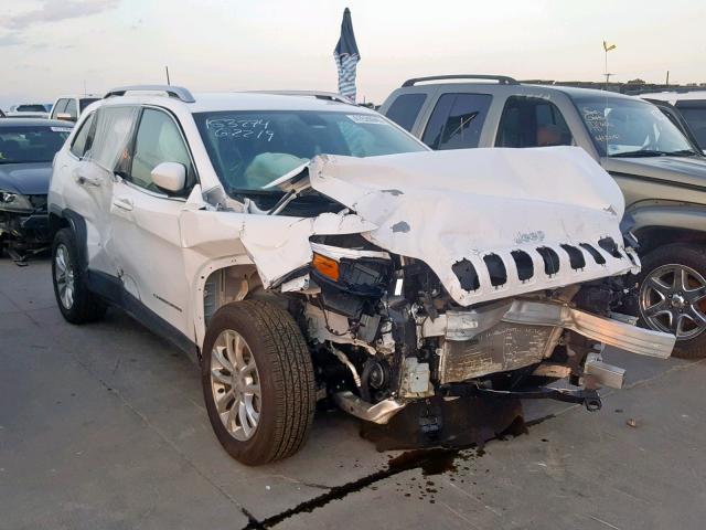 1C4PJLCB9KD381529 - 2019 JEEP CHEROKEE L WHITE photo 1