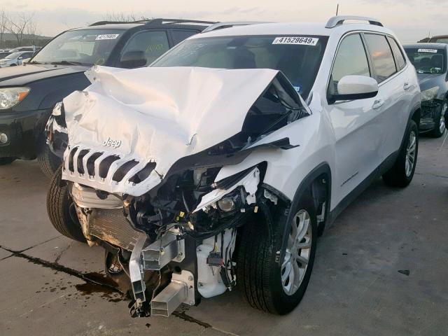 1C4PJLCB9KD381529 - 2019 JEEP CHEROKEE L WHITE photo 2