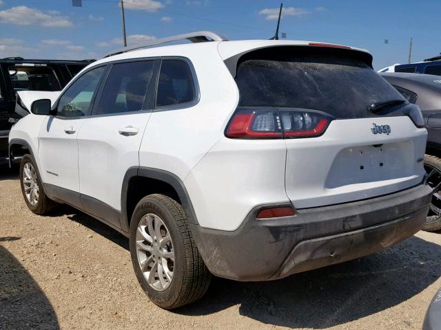 1C4PJLCB9KD381529 - 2019 JEEP CHEROKEE L WHITE photo 3