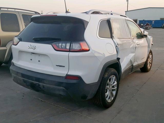 1C4PJLCB9KD381529 - 2019 JEEP CHEROKEE L WHITE photo 4