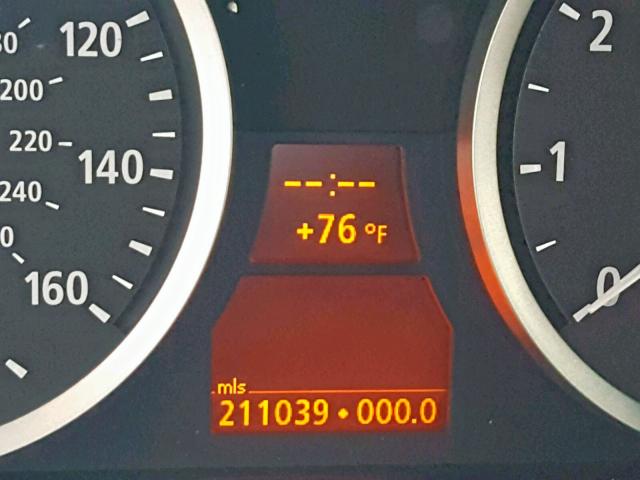 WBANN73506CN02082 - 2006 BMW 530 XIT BLUE photo 8