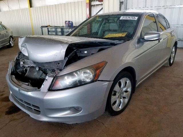 1HGCP3F84AA009188 - 2010 HONDA ACCORD EXL SILVER photo 2