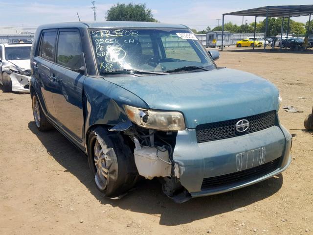 JTLKE50EX81001699 - 2008 TOYOTA SCION XB 绿色 照片 1