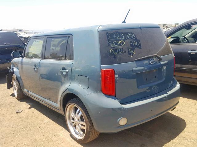 JTLKE50EX81001699 - 2008 TOYOTA SCION XB 绿色 照片 3