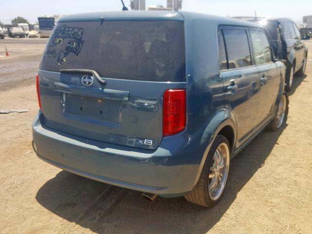 JTLKE50EX81001699 - 2008 TOYOTA SCION XB 绿色 照片 4