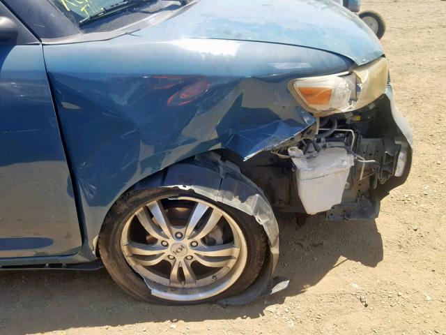 JTLKE50EX81001699 - 2008 TOYOTA SCION XB 绿色 照片 9