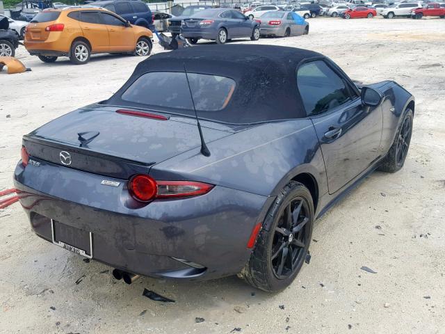 JM1NDAC71G0113393 - 2016 MAZDA MX-5 MIATA CHARCOAL photo 4