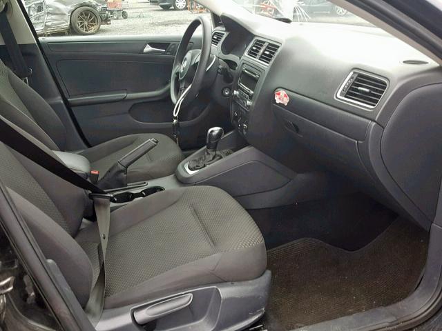 3VW2K7AJ4EM311127 - 2014 VOLKSWAGEN JETTA BASE 黑色 照片 5