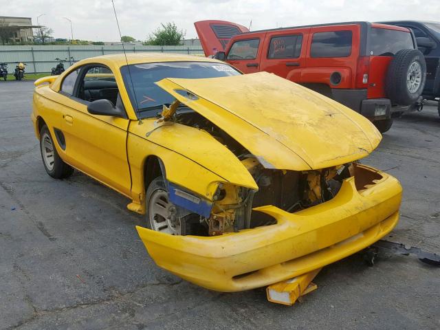 1FAFP42X3WF157198 - 1998 FORD MUSTANG GT YELLOW photo 1