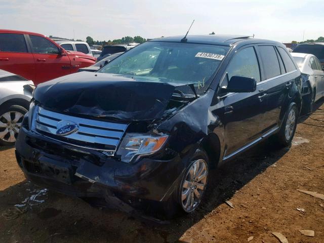 2FMDK49C68BB24473 - 2008 FORD EDGE LIMIT BLACK photo 2