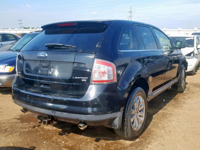 2FMDK49C68BB24473 - 2008 FORD EDGE LIMIT BLACK photo 4