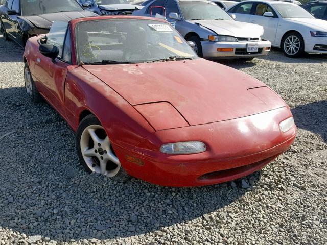 JM1NA3518L0121661 - 1990 MAZDA MX-5 MIATA RED photo 1