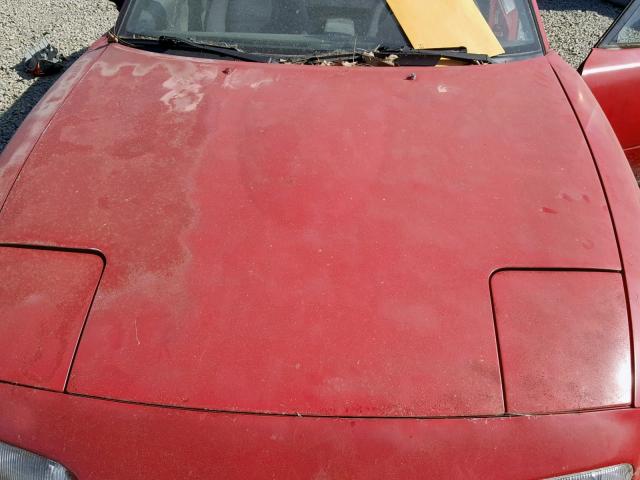 JM1NA3518L0121661 - 1990 MAZDA MX-5 MIATA RED photo 7