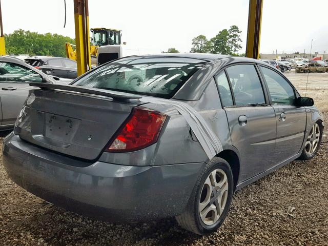 1G8AZ52F94Z204252 - 2004 SATURN ION LEVEL SILVER photo 4