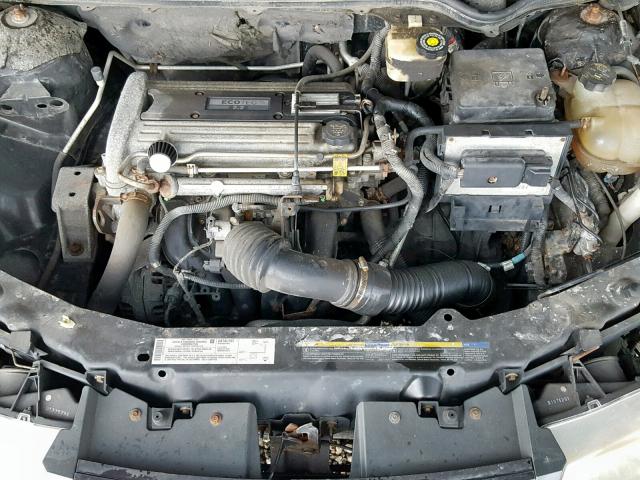 1G8AZ52F94Z204252 - 2004 SATURN ION LEVEL SILVER photo 7