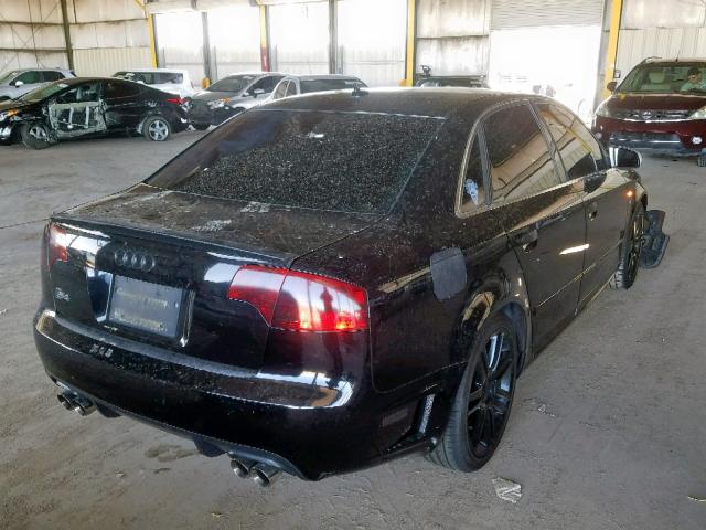 WAUGL78E87A193630 - 2007 AUDI NEW S4 QUA BLACK photo 4