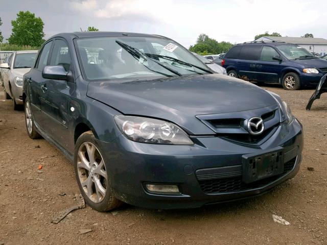 JM1BK343391222757 - 2009 MAZDA 3 S GRAY photo 1