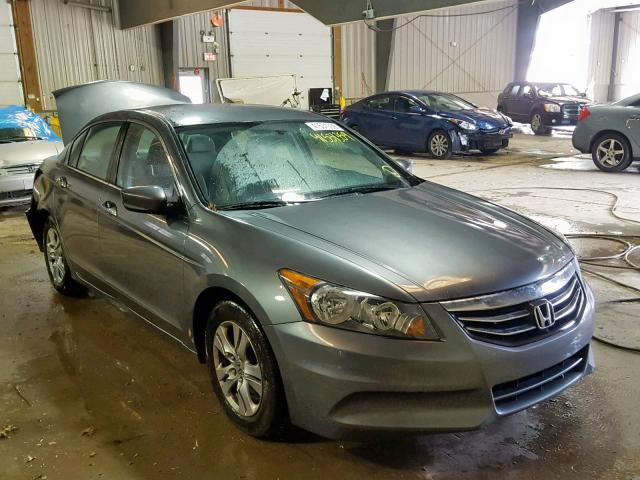 1HGCP2F4XCA162359 - 2012 HONDA ACCORD LXP GRAY photo 1