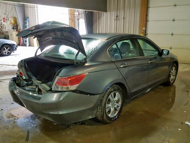 1HGCP2F4XCA162359 - 2012 HONDA ACCORD LXP GRAY photo 4