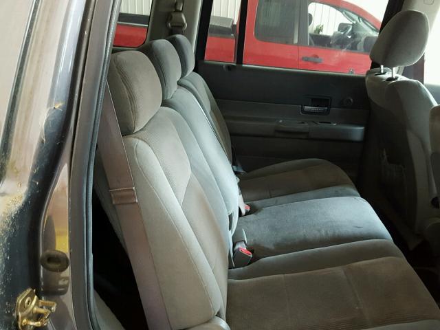 1D4HB48N84F104469 - 2004 DODGE DURANGO SL GRAY photo 6