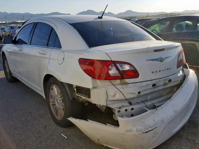 1C3LC56R37N506818 - 2007 CHRYSLER SEBRING TO WHITE photo 3